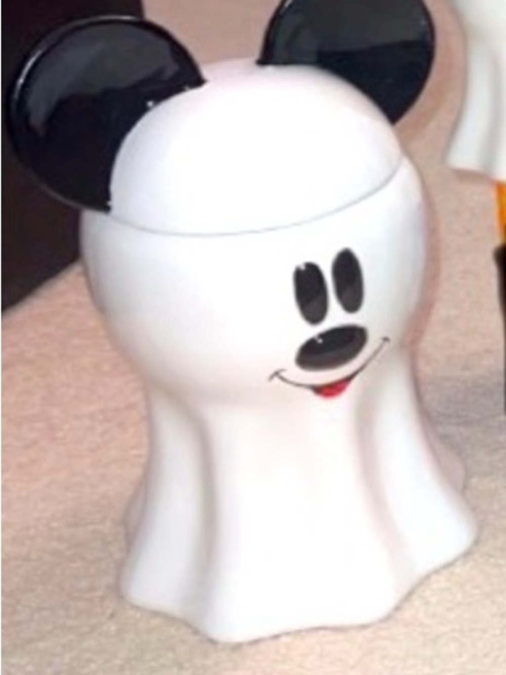 Mickey Mouse Ghost Cookie Jar - Decorative Home Accent